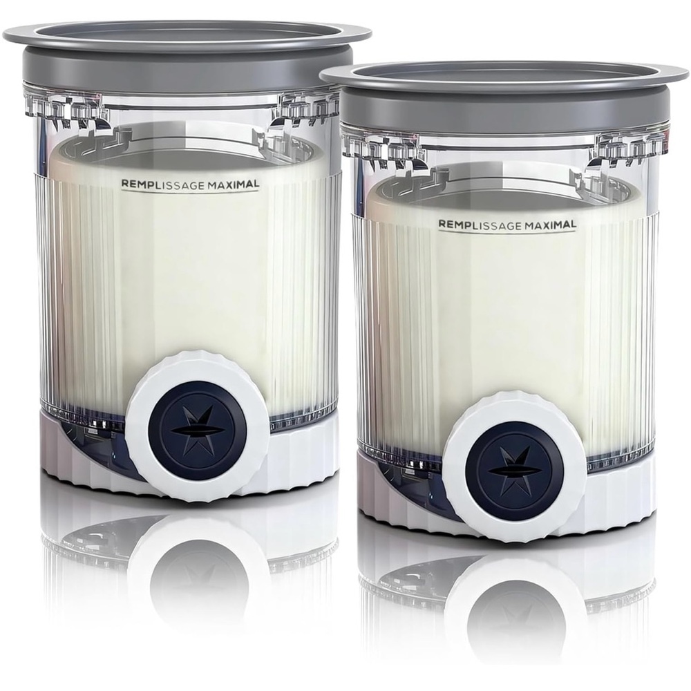 2pack Ninja Creami swirl pints & lids for NC700, 701 and 701C